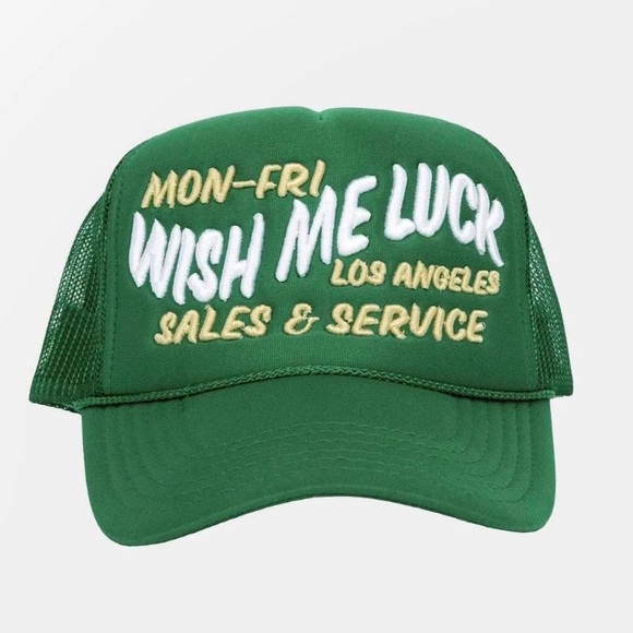 Wish me luck Other - Wish Me Luck trucker hat